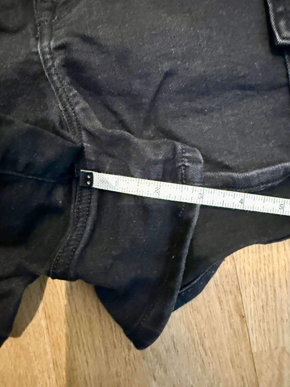 AE Next Level High-Waisted Denim Short - size 16 - Picture 10 of 12